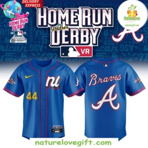 Atlanta Braves 2025 Home Run Derby Jersey Baseball Shirt