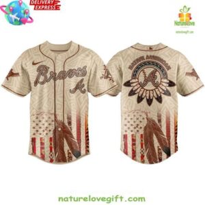 Atlanta Braves Native American Heritage Honor 2025 Edition Baseball Jersey InspirDG 2