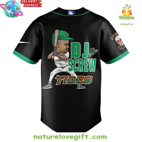 Baseball Jersey Norfolk Tides DJ Screw Special Edition