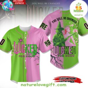 Baseball Jersey Wicked For Good Limited Edition