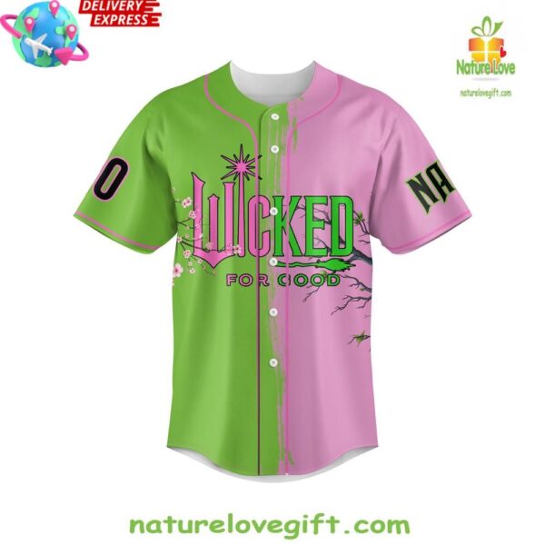 Baseball Jersey Wicked For Good Limited Edition