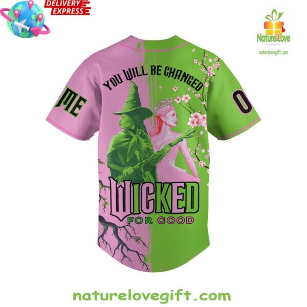 Baseball Jersey Wicked For Good Limited Edition