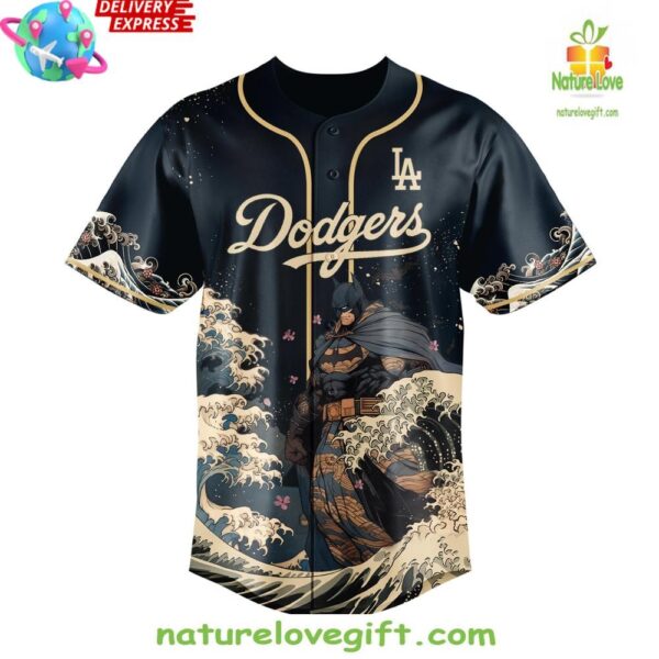 Batman Dodgers Limited Edition Baseball Jersey LA Dodgers