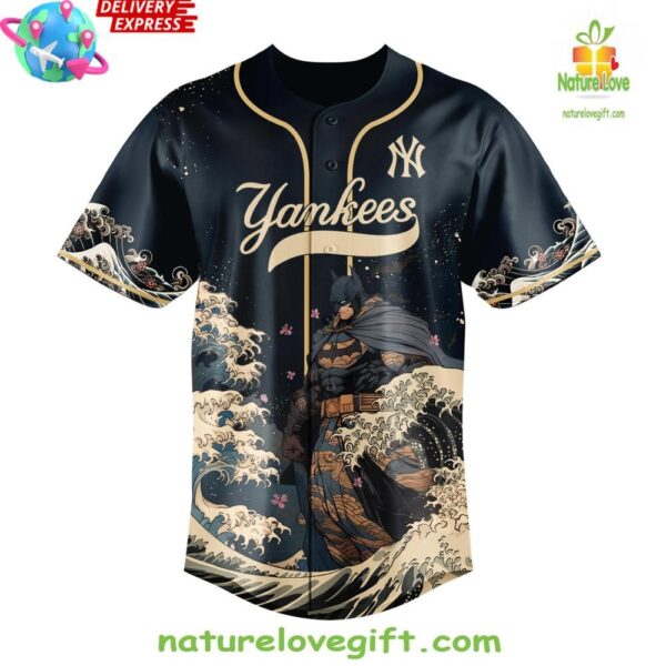 Batman Yankees Limited Edition Baseball Jersey MLB