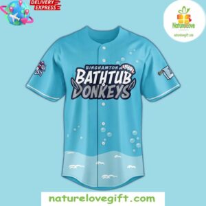 Binghamton Rumble Ponies Bathtub Donkeys 2025 Baseball Jersey InspirDG 2