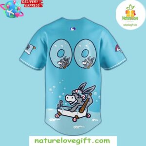 Binghamton Rumble Ponies Bathtub Donkeys 2025 Baseball Jersey InspirDG 6