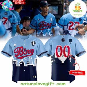 Binghamton Rumble Ponies 2025 Independence Day Baseball Jersey
