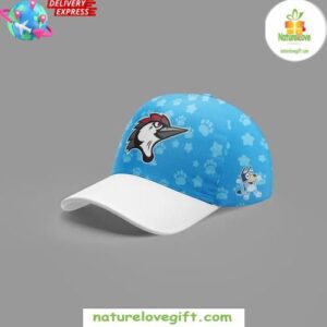 Bluey x Fayetteville Woodpeckers Custom Baseball Jersey InspirDG 4
