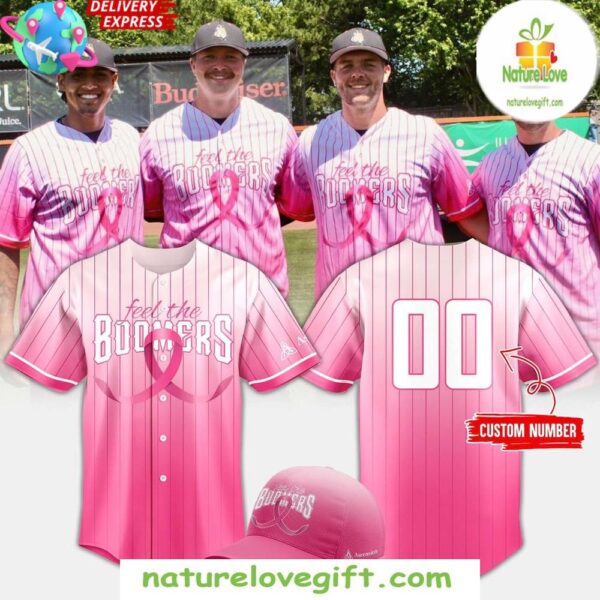 Boomers 2025 Breast Cancer Awareness Jersey Schaumburg