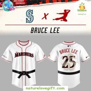 Bruce Lee Seattle Mariners Dragon Legacy Jersey Limited Edition