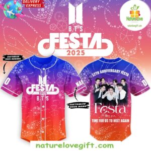 BTS Festa 2025 Concert Jersey Special Edition