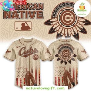 Chicago Cubs 2025 Heritage Baseball Jersey Native American Edition