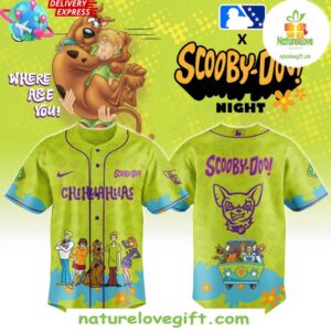 Chihuahuas Scooby Doo Night 2025 Baseball Jersey El Paso