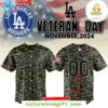 Dodgers 2024 Veterans Day Baseball Jersey Los Angeles