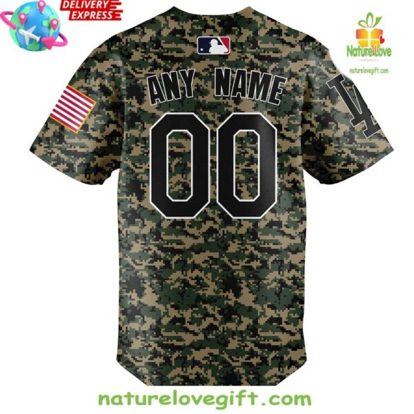 Dodgers 2024 Veterans Day Baseball Jersey Los Angeles