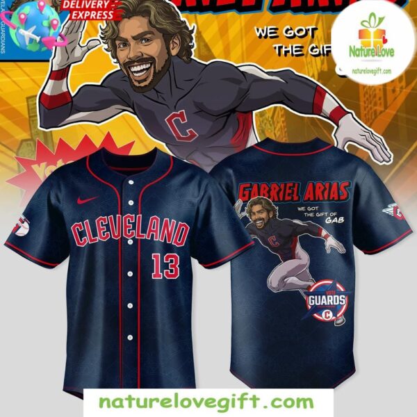 Gabriel Arias Guardian Power All-Star Baseball Jersey