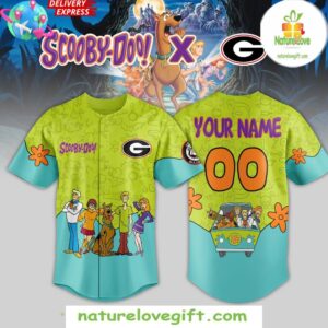 Georgia Bulldogs x Scooby Doo Night 2025 Baseball Jersey InspirDG 2