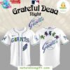 Grateful Dead Dancing Bears Giants Baseball Jersey SF
