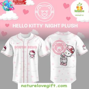 Hello Kitty Night 2025 South Bend Cubs Baseball Jersey