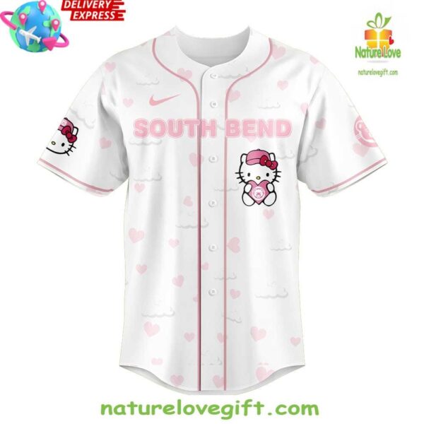 Hello Kitty Night 2025 South Bend Cubs Baseball Jersey