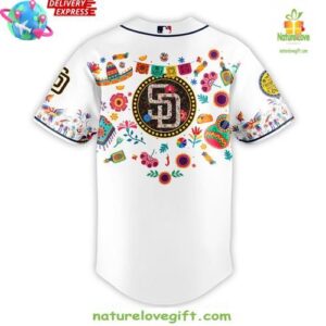 San Diego Padres National Hispanic Heritage Month 2025 Baseball Jersey InspirDG 3