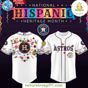 Houston Astros 2025 Hispanic Heritage Month Baseball Jersey