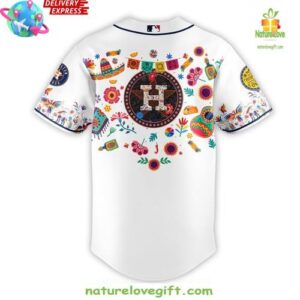 Houston Astros National Hispanic Heritage Month 2025 Baseball Jersey InspirDG 3