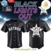 Houston Astros Black Lights Out Jersey Limited Edition Baseball