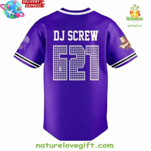 Houston Astros DJ Screw 621 Baseball Jersey