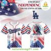 Los Angeles Dodgers 2025 Independence Day Baseball Jersey