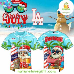 Los Angeles Dodgers Christmas in July Jersey Limited Edition