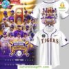LSU Tigers 2025 NCAA Baseball National Champions White Edition Baseball Jersey