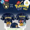 Milwaukee Brewers 2025 Pokémon GO Night Baseball Jersey