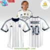 Modric 10 Real Madrid Pinstripe Baseball Jersey