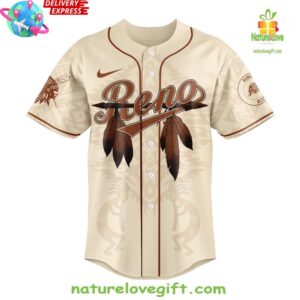 Reno Aces Celebrating Native American Heritage Month 2025 Baseball Jersey InspirDG 2