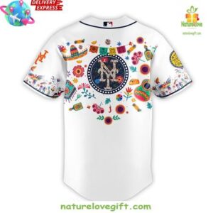 New York Mets National Hispanic Heritage Month 2025 Baseball Jersey InspirDG 3