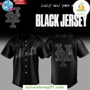 New York Mets Blackout Limited Jersey Midnight City Edition