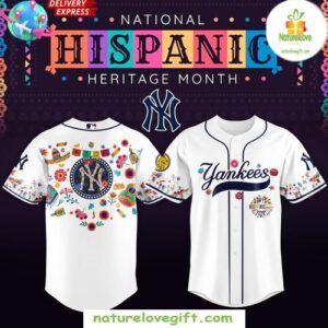 New York Yankees 2025 Hispanic Heritage Month Baseball Jersey