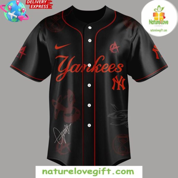 New York Yankees Jongho BTS ATEEZ 2025 Tour Jersey