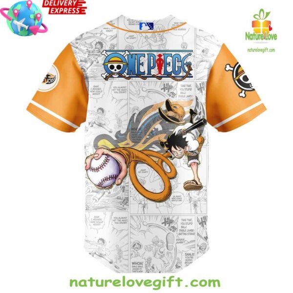 One Piece Akron RubberDucks 2025 Baseball Jersey Game Night