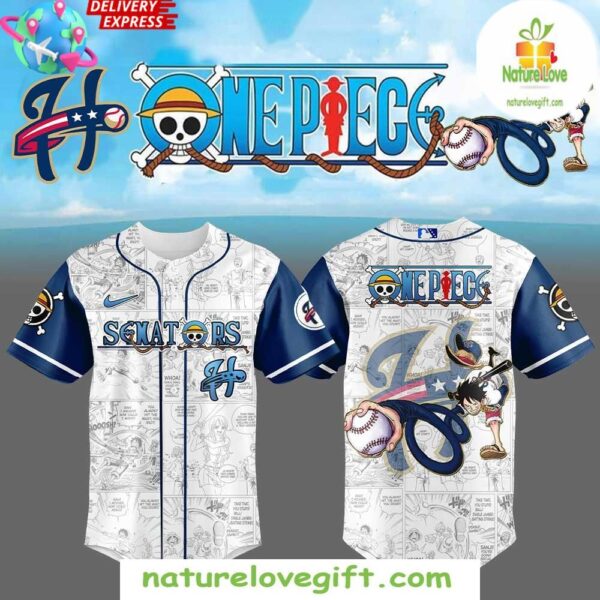 One Piece Night Harrisburg Senators 2025 Baseball Jersey