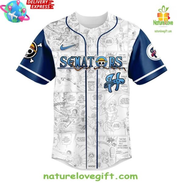 One Piece Night Harrisburg Senators 2025 Baseball Jersey