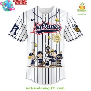 Sultanes Peanuts 100 Years LMB Special Baseball Jersey InspirDG 2