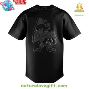 Salt Lake Bees Back In Black 2025 Special Edition Baseball Jersey InspirDG 3