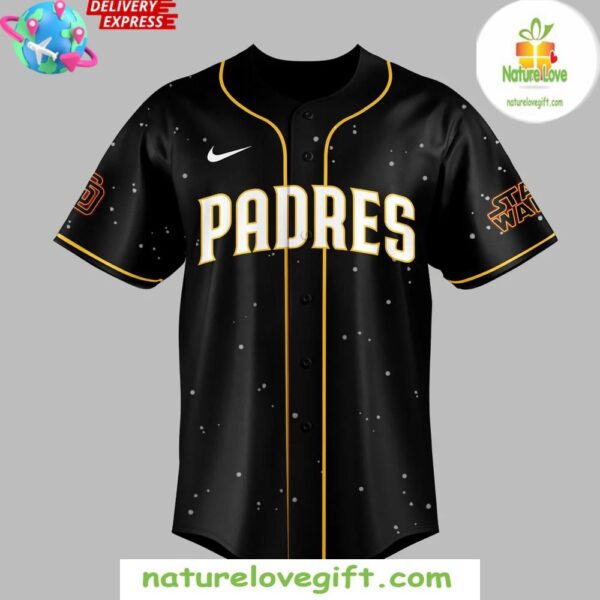 Star Wars Padres 2025 Baseball Jersey San Diego Night