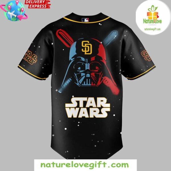 Star Wars Padres 2025 Baseball Jersey San Diego Night