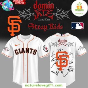 Stray Kids Giants World Tour Baseball Jersey SF Giants