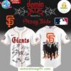 Stray Kids Giants World Tour Flame Edition Jersey MLB Collab
