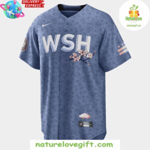 Washington Nationals Cherry Blossom 2024 Baseball Jersey