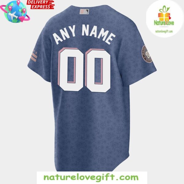 Washington Nationals 2024 Cherry Blossom Jersey Baseball